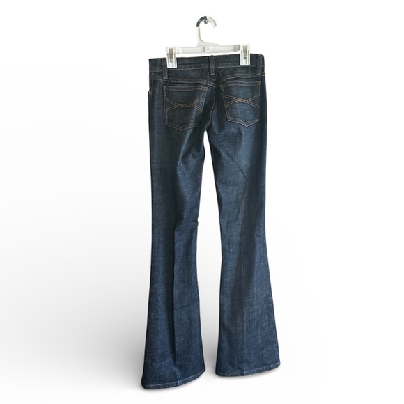 Juicy Couture Y2K Vintage Dark Wash Flare Jeans Size 24 Low Rise - Picture 4 of 4